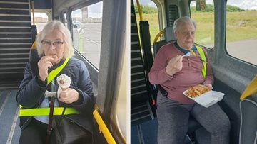 Trip to the seaside for Peterlee care home